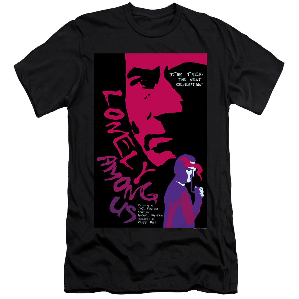 Star Trek The Next Generation Tng Season 1 Episode 7 - Men's Premium Slim Fit T-Shirt Men's Premium Slim Fit T-Shirt Star Trek   