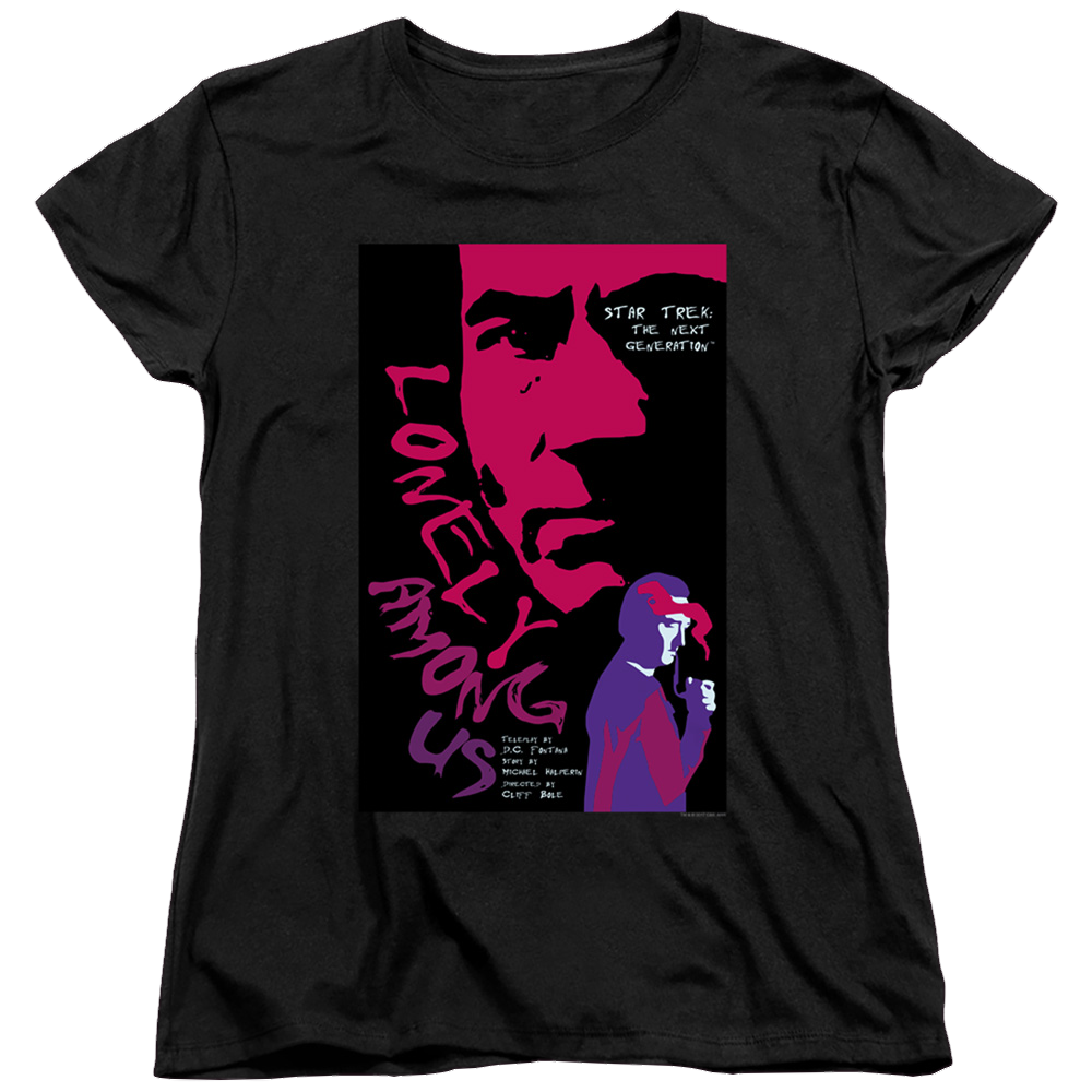 Star Trek The Next Generation Tng Season 1 Episode 7 - Women's T-Shirt Women's T-Shirt Star Trek   