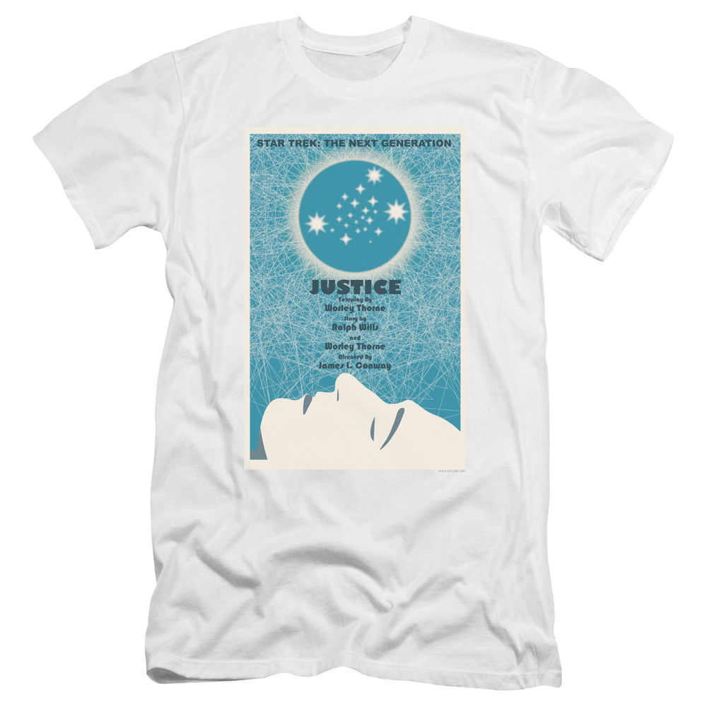 Star Trek The Next Generation Tng Season 1 Episode 8 - Men's Premium Slim Fit T-Shirt Men's Premium Slim Fit T-Shirt Star Trek   