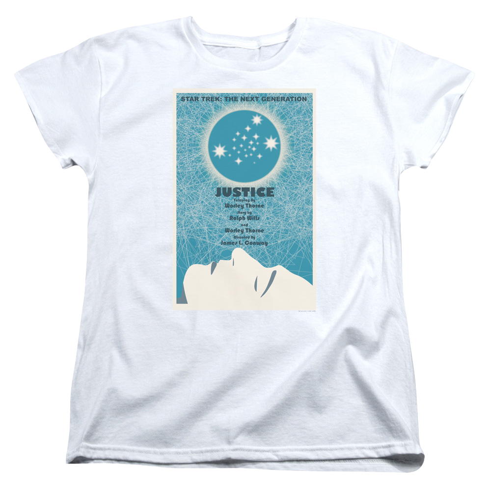 Star Trek The Next Generation Tng Season 1 Episode 8 - Women's T-Shirt Women's T-Shirt Star Trek   