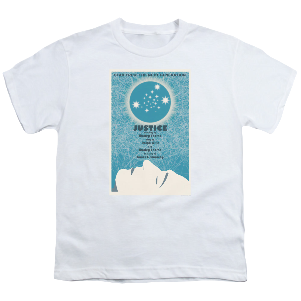 Star Trek The Next Generation Tng Season 1 Episode 8 - Youth T-Shirt Youth T-Shirt (Ages 8-12) Star Trek   