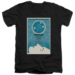 Star Trek The Next Generation Tng Season 1 Episode 8 - Men's V-Neck T-Shirt Men's V-Neck T-Shirt Star Trek   