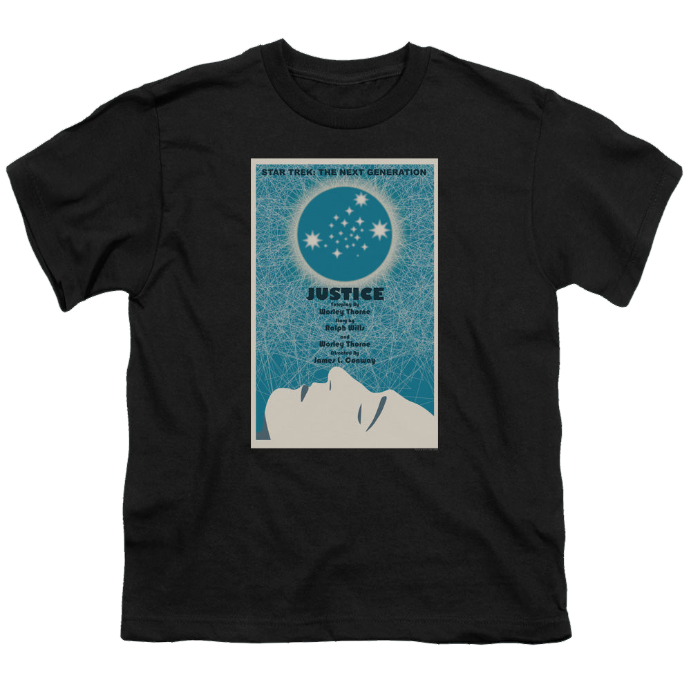 Star Trek The Next Generation Tng Season 1 Episode 8 - Youth T-Shirt Youth T-Shirt (Ages 8-12) Star Trek   