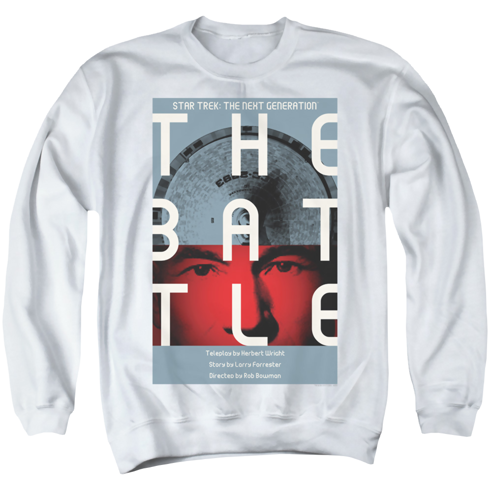 Star Trek The Next Generation Season 1 Episode 9 - Men's Crewneck Men's Crewneck Sweatshirt Star Trek   