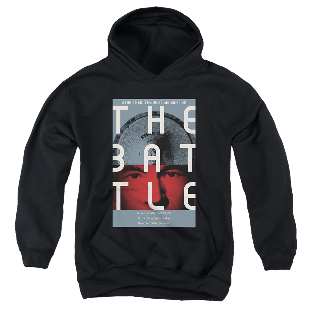 Star Trek The Next Generation Tng Season 1 Episode 9 - Youth Hoodie Youth Hoodie (Ages 8-12) Star Trek   