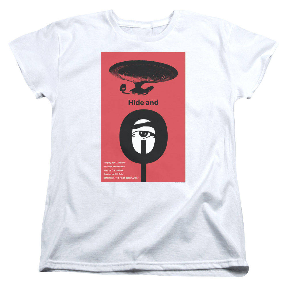 Star Trek The Next Generation Tng Season 1 Episode 10 - Women's T-Shirt Women's T-Shirt Star Trek   