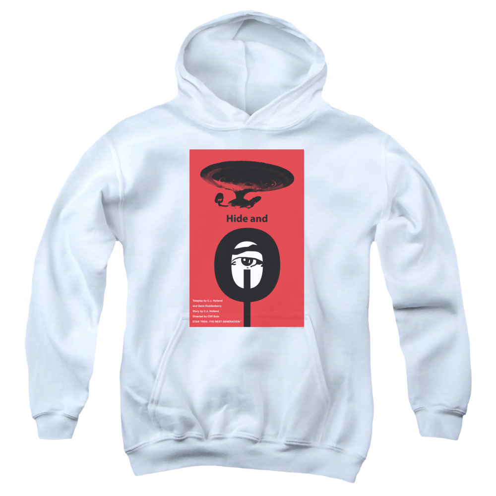 Star Trek The Next Generation Tng Season 1 Episode 10 - Youth Hoodie Youth Hoodie (Ages 8-12) Star Trek   
