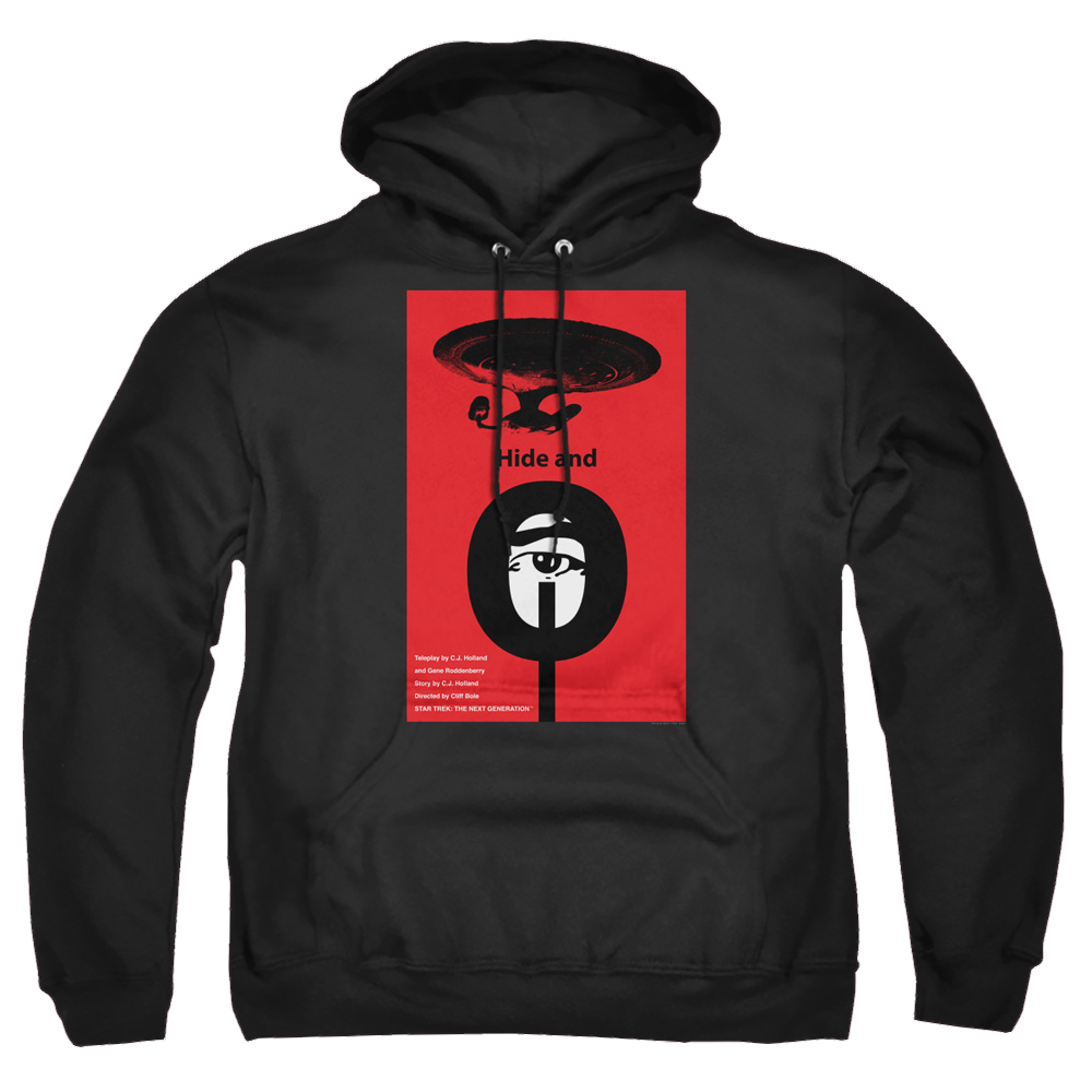 Star Trek The Next Generation Tng Season 1 Episode 10 - Pullover Hoodie Pullover Hoodie Star Trek   