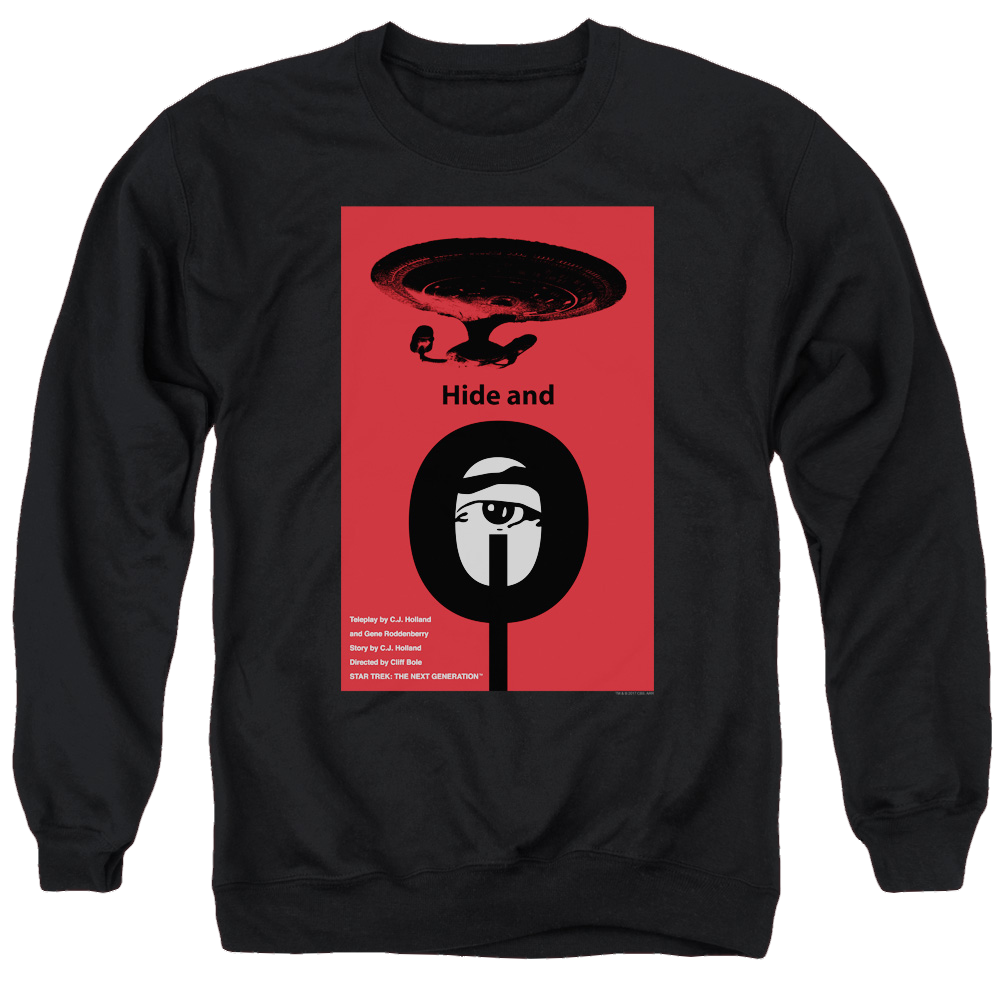Star Trek The Next Generation Tng Season 1 Episode 10 - Men's Crewneck Men's Crewneck Sweatshirt Star Trek   