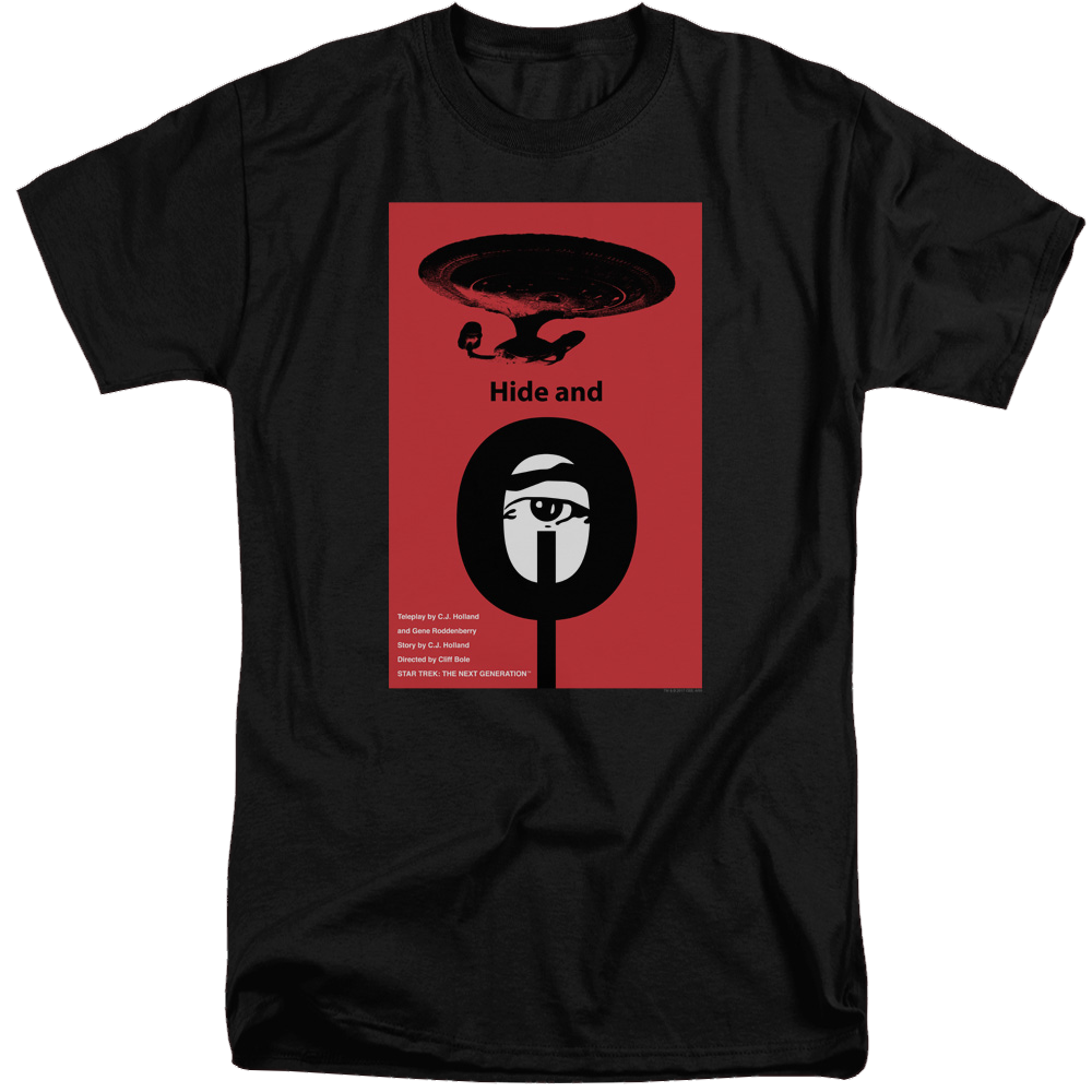 Star Trek The Next Generation Tng Season 1 Episode 10 - Men's Tall Fit T-Shirt Men's Tall Fit T-Shirt Star Trek   