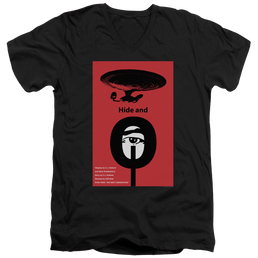 Star Trek The Next Generation Tng Season 1 Episode 10 - Men's V-Neck T-Shirt Men's V-Neck T-Shirt Star Trek   