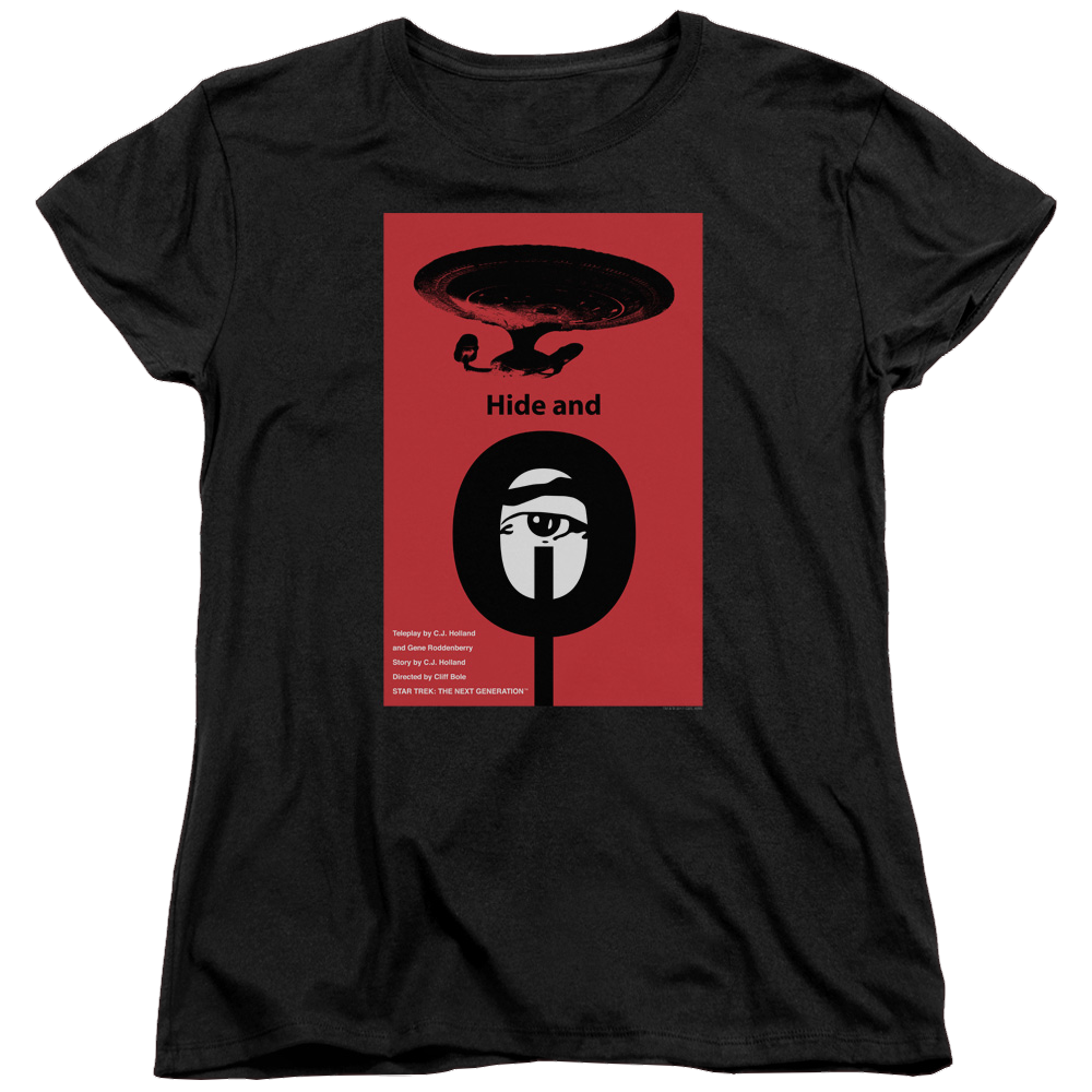 Star Trek The Next Generation Tng Season 1 Episode 10 - Women's T-Shirt Women's T-Shirt Star Trek   