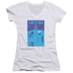 Star Trek The Next Generation Tng Season 1 Episode 11 - Juniors V-Neck T-Shirt Juniors V-Neck T-Shirt Star Trek   