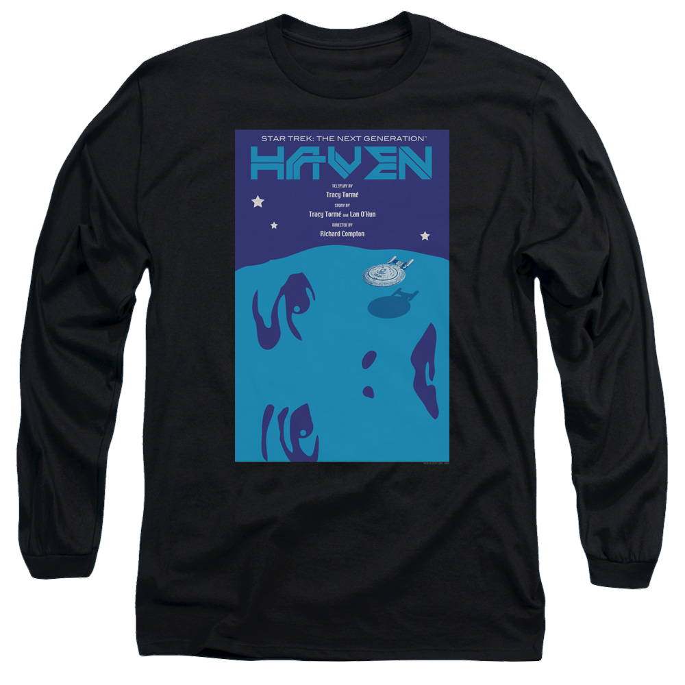 Star Trek The Next Generation Season 1 Episode 11 - Men's Long Sleeve Men's Long Sleeve T-Shirt Star Trek   
