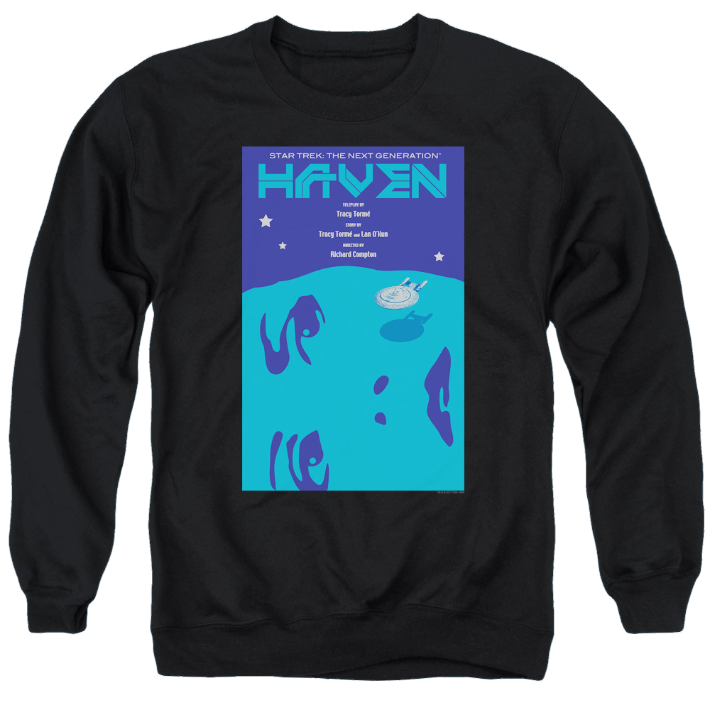 Star Trek The Next Generation Season 1 Episode 11 - Men's Crewneck Men's Crewneck Sweatshirt Star Trek   