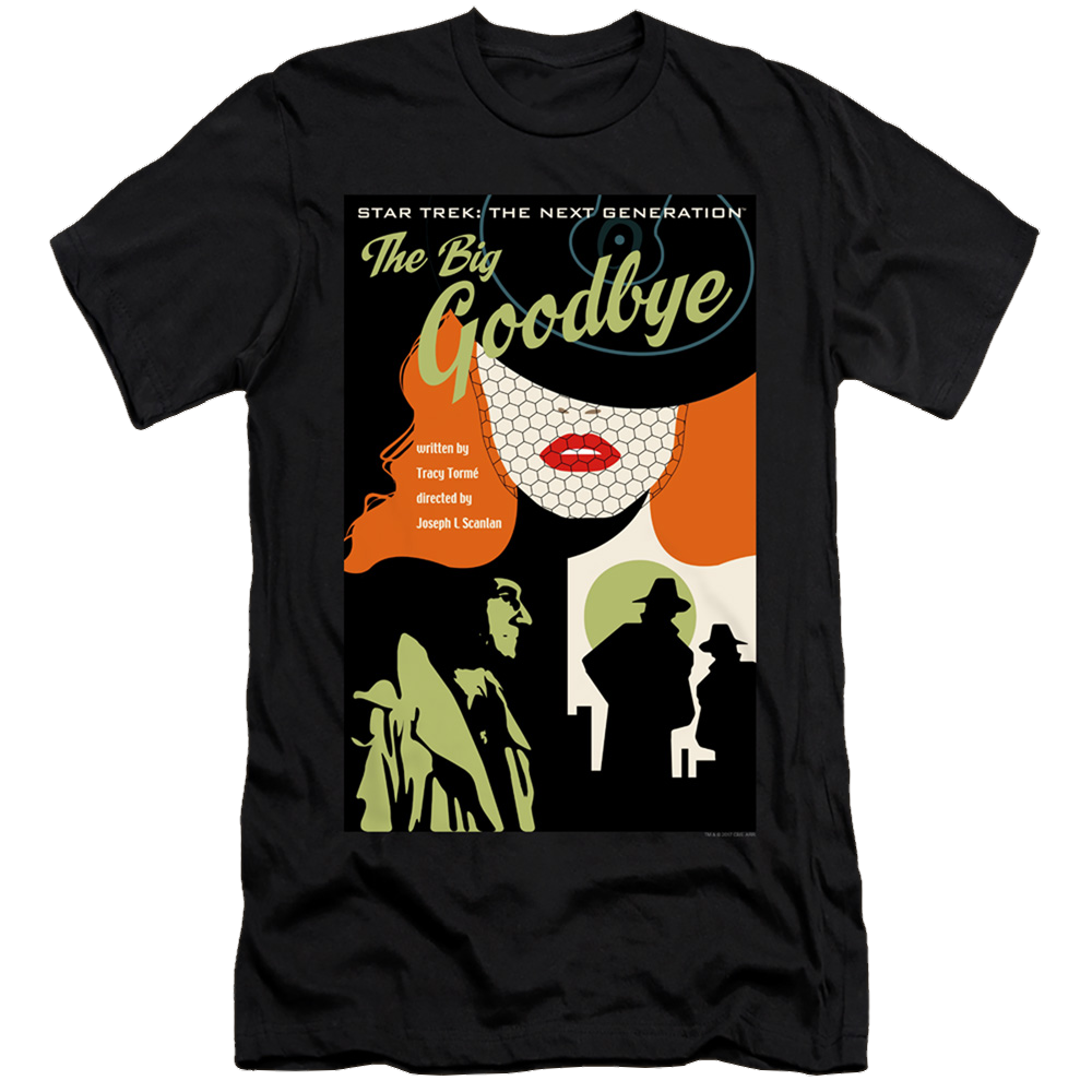 Star Trek The Next Generation Tng Season 1 Episode 12 - Men's Premium Slim Fit T-Shirt Men's Premium Slim Fit T-Shirt Star Trek   