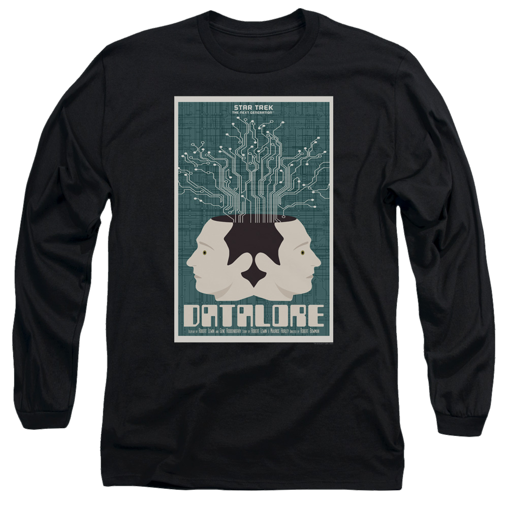 Star Trek The Next Generation Tng S1 Ep13 - Men's Long Sleeve T-Shirt Men's Long Sleeve T-Shirt Star Trek   
