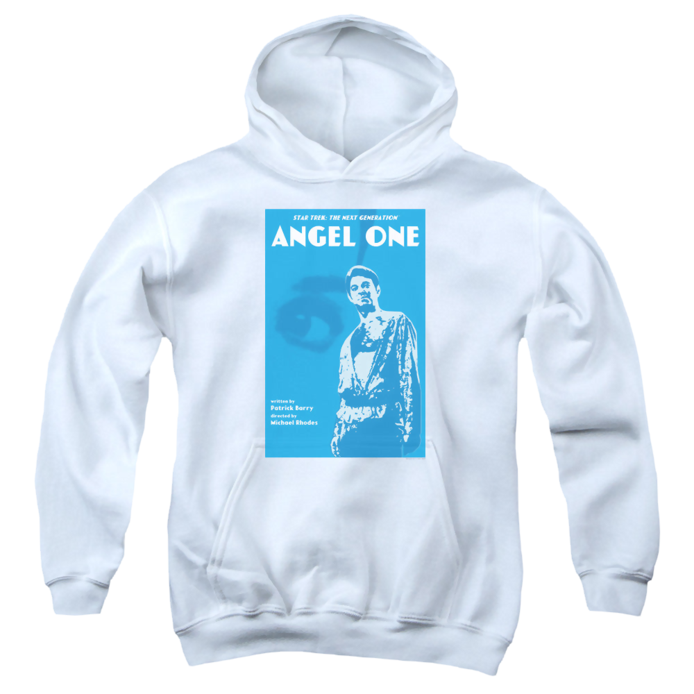 Star Trek The Next Generation Tng Season 1 Episode 14 - Youth Hoodie Youth Hoodie (Ages 8-12) Star Trek   