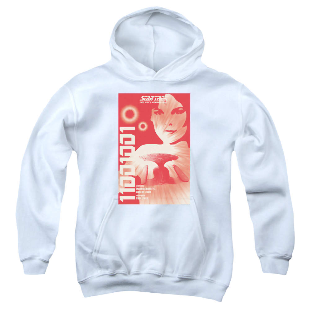 Star Trek The Next Generation Tng Season 1 Episode 15 - Youth Hoodie Youth Hoodie (Ages 8-12) Star Trek   