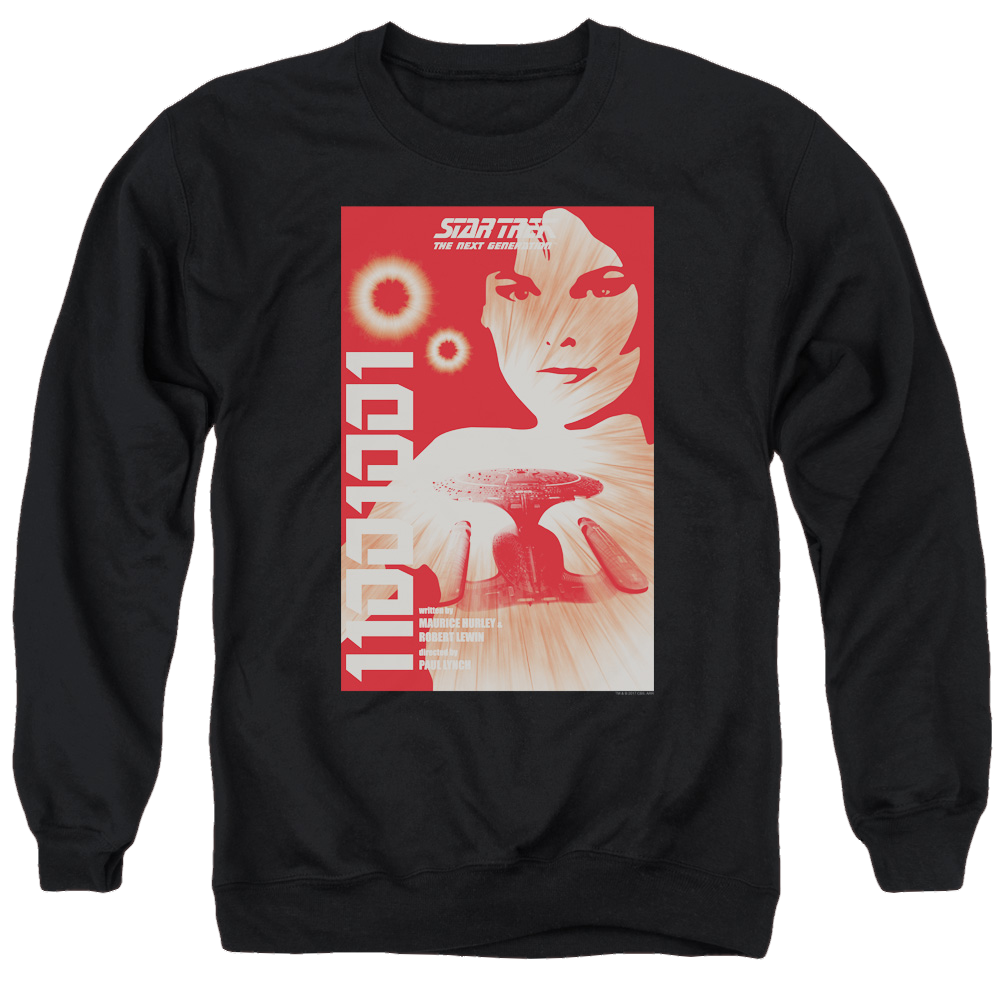 Star Trek The Next Generation Season 1 Episode 15 - Men's Crewneck Men's Crewneck Sweatshirt Star Trek   