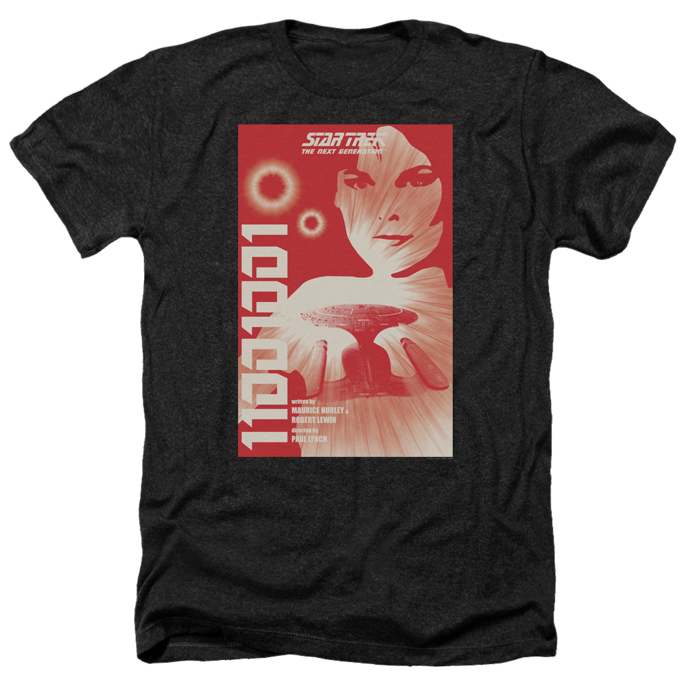 Star Trek The Next Generation Tng Season 1 Episode 15 - Men's Heather T-Shirt Men's Heather T-Shirt Star Trek   
