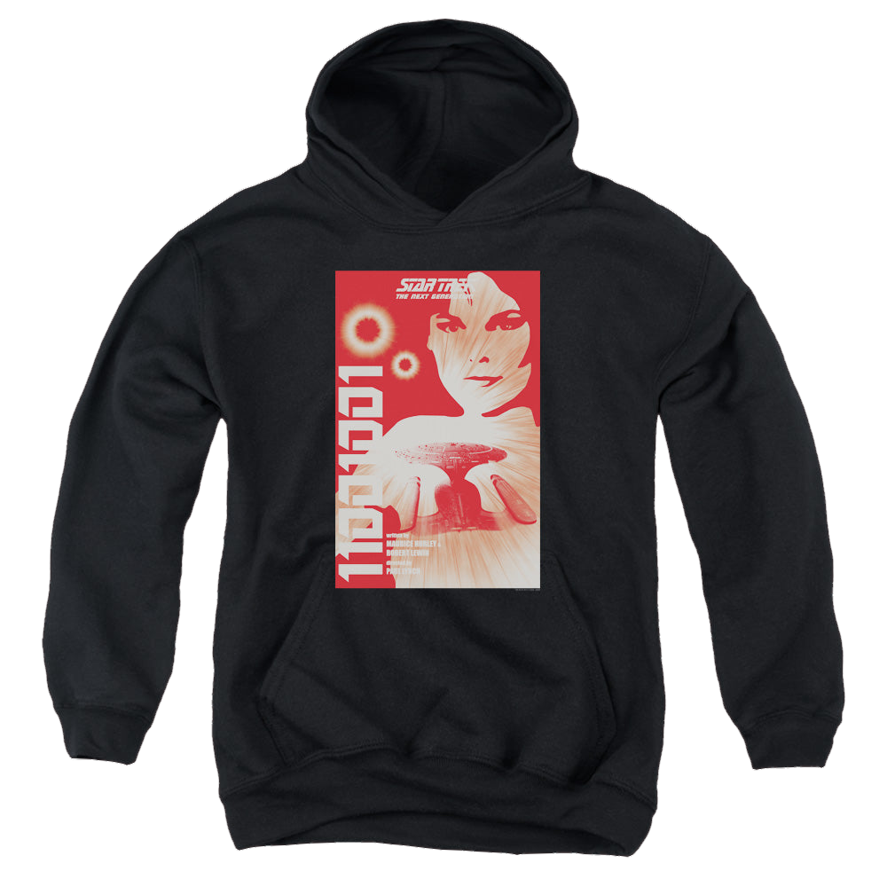 Star Trek The Next Generation Tng Season 1 Episode 15 - Youth Hoodie Youth Hoodie (Ages 8-12) Star Trek   