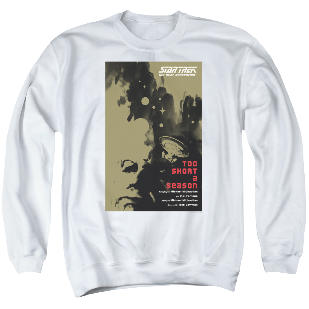 Star Trek The Next Generation Season 1 Episode 16 - Men's Crewneck Men's Crewneck Sweatshirt Star Trek   