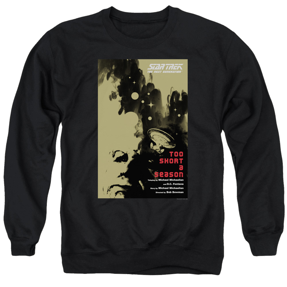 Star Trek The Next Generation Tng S1 Ep16 - Men's Crewneck Sweatshirt Men's Crewneck Sweatshirt Star Trek   