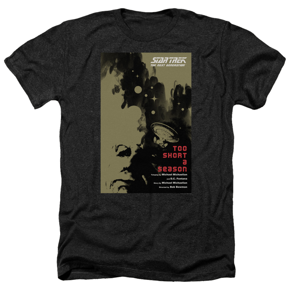 Star Trek The Next Generation Tng Season 1 Episode 16 - Men's Heather T-Shirt Men's Heather T-Shirt Star Trek   