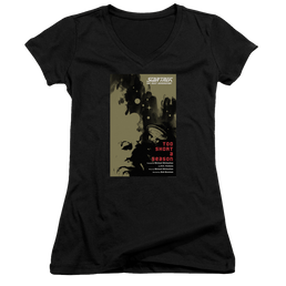 Star Trek The Next Generation Tng Season 1 Episode 16 - Juniors V-Neck T-Shirt Juniors V-Neck T-Shirt Star Trek   