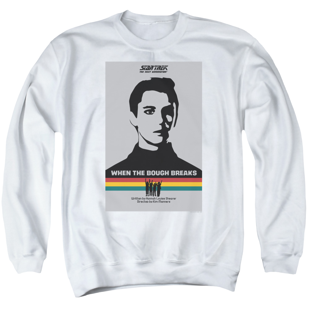 Star Trek The Next Generation Season 1 Episode 17 - Men's Crewneck Men's Crewneck Sweatshirt Star Trek   