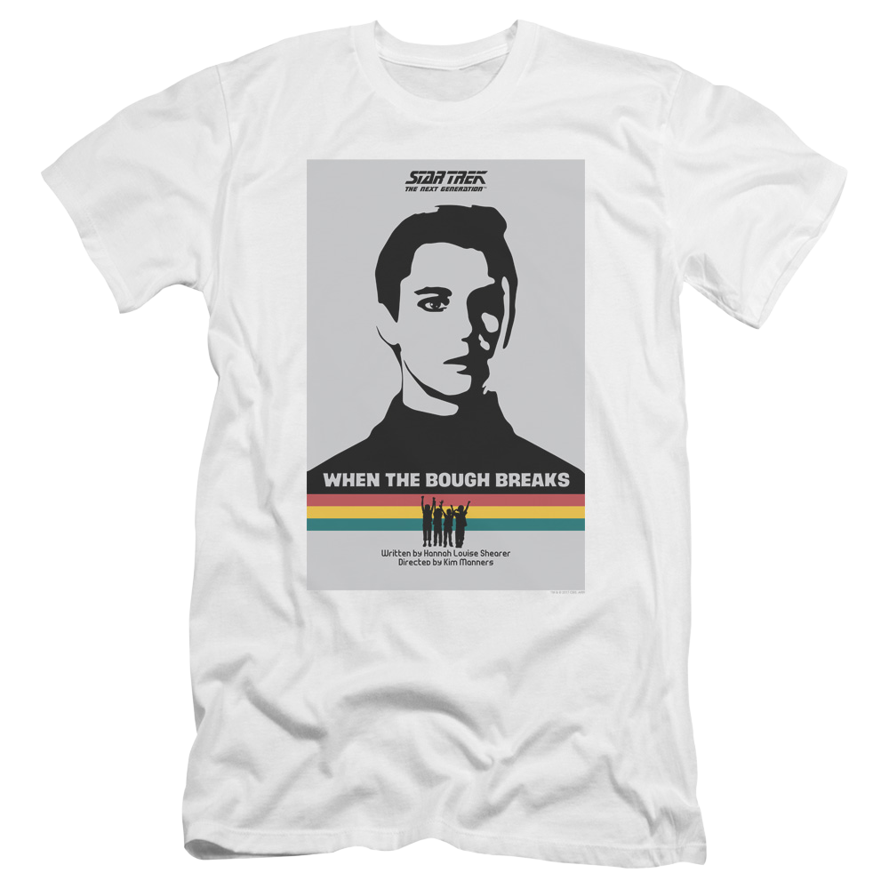 Star Trek The Next Generation Tng Season 1 Episode 17 - Men's Premium Slim Fit T-Shirt Men's Premium Slim Fit T-Shirt Star Trek   