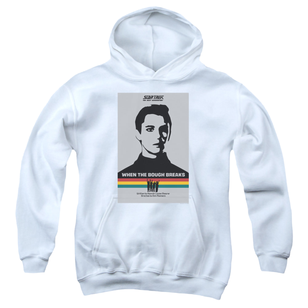 Star Trek The Next Generation Tng Season 1 Episode 17 - Youth Hoodie Youth Hoodie (Ages 8-12) Star Trek   