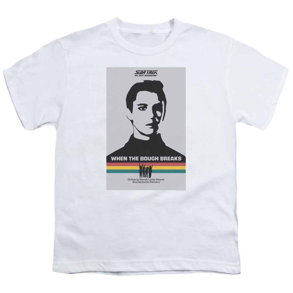 Star Trek The Next Generation Tng Season 1 Episode 17 - Youth T-Shirt Youth T-Shirt (Ages 8-12) Star Trek   