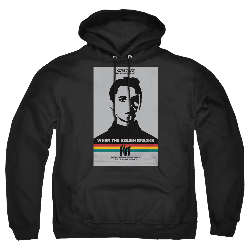 Star Trek The Next Generation Tng Season 1 Episode 17 - Pullover Hoodie Pullover Hoodie Star Trek   