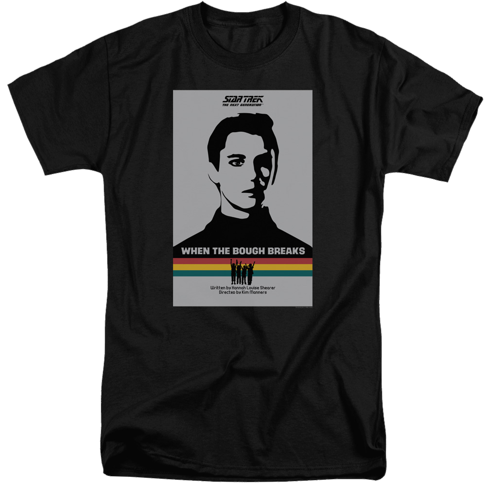 Star Trek The Next Generation Tng Season 1 Episode 17 - Men's Tall Fit T-Shirt Men's Tall Fit T-Shirt Star Trek   
