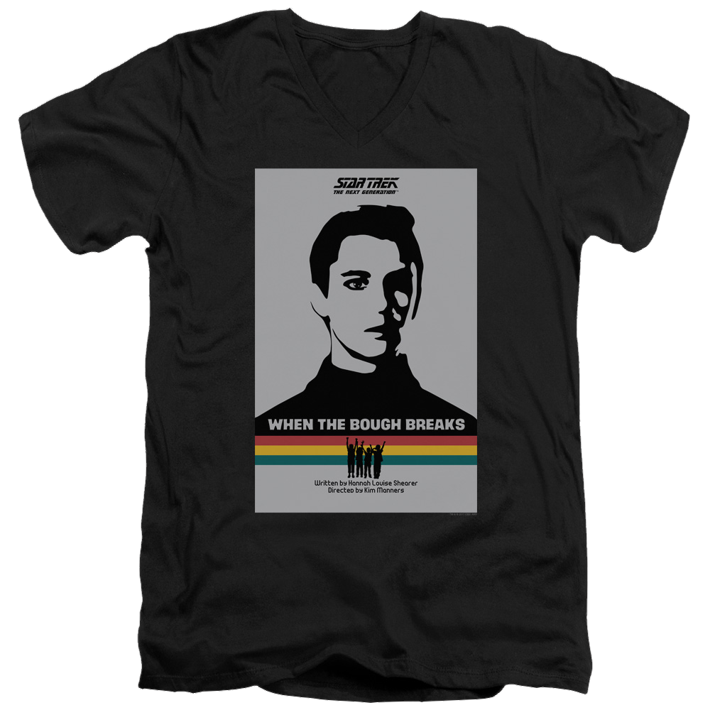 Star Trek The Next Generation Tng Season 1 Episode 17 - Men's V-Neck T-Shirt Men's V-Neck T-Shirt Star Trek   