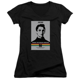 Star Trek The Next Generation Tng Season 1 Episode 17 - Juniors V-Neck T-Shirt Juniors V-Neck T-Shirt Star Trek   
