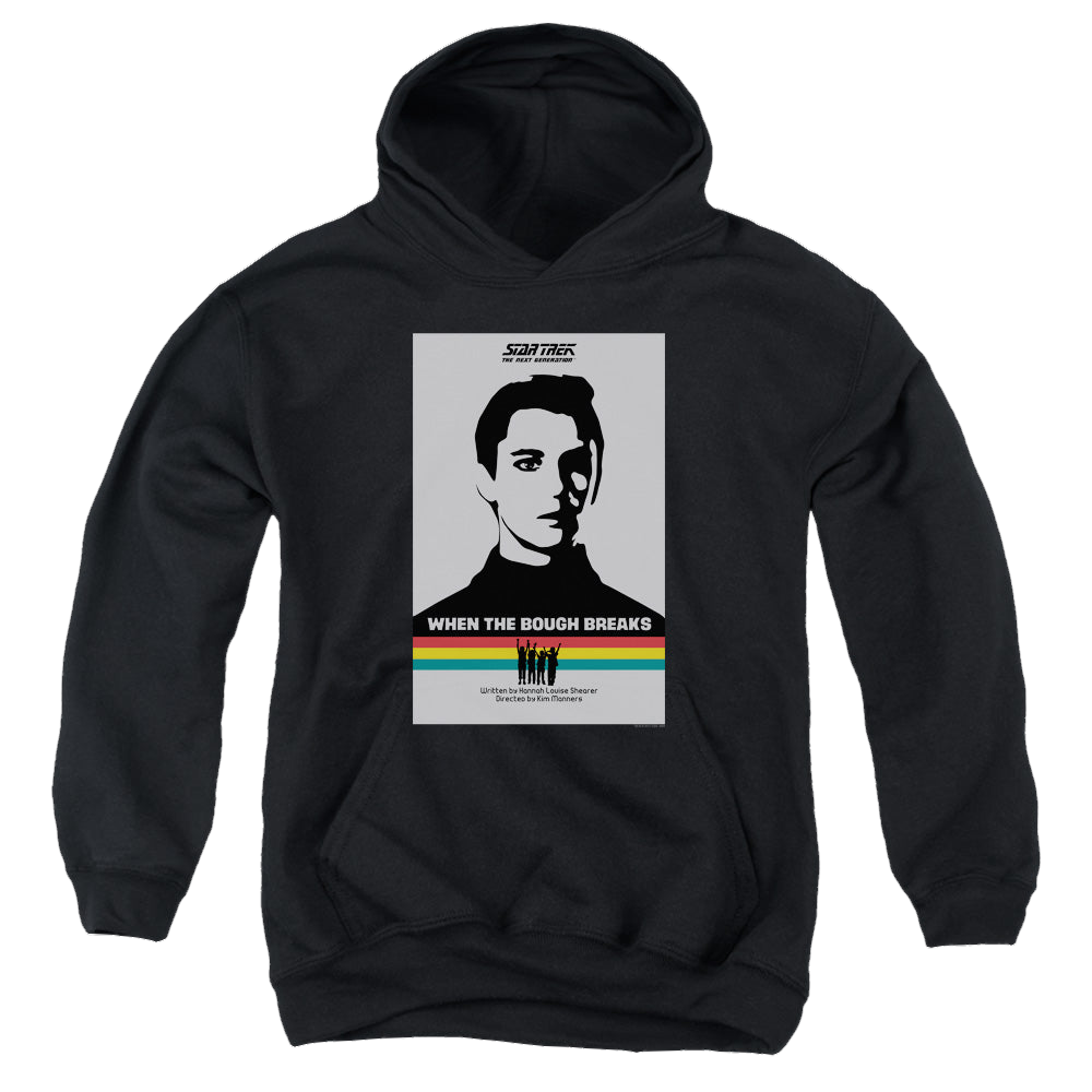 Star Trek The Next Generation Tng Season 1 Episode 17 - Youth Hoodie Youth Hoodie (Ages 8-12) Star Trek   