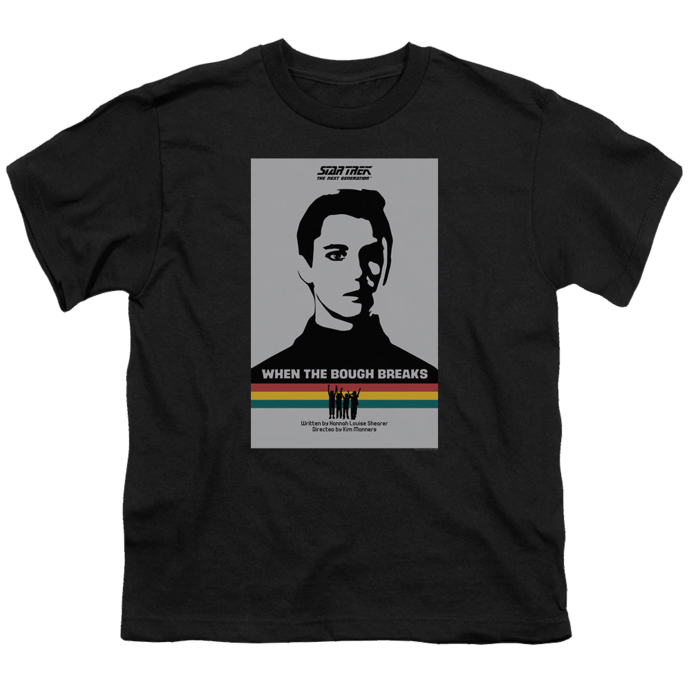 Star Trek The Next Generation Tng Season 1 Episode 17 - Youth T-Shirt Youth T-Shirt (Ages 8-12) Star Trek   