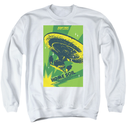 Star Trek The Next Generation Tng S1 Ep18 - Men's Crewneck Sweatshirt Men's Crewneck Sweatshirt Star Trek   