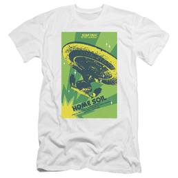 Star Trek The Next Generation Tng Season 1 Episode 18 - Men's Premium Slim Fit T-Shirt Men's Premium Slim Fit T-Shirt Star Trek   