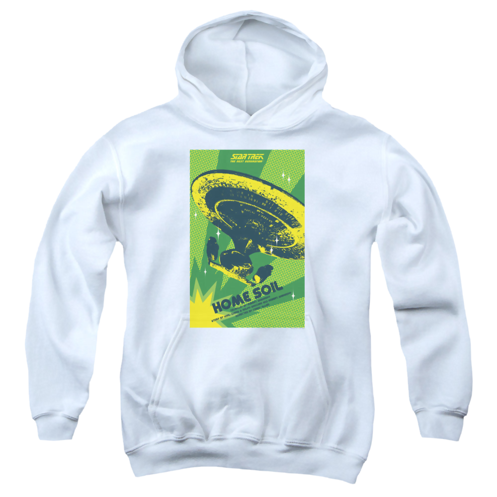 Star Trek The Next Generation Tng Season 1 Episode 18 - Youth Hoodie Youth Hoodie (Ages 8-12) Star Trek   