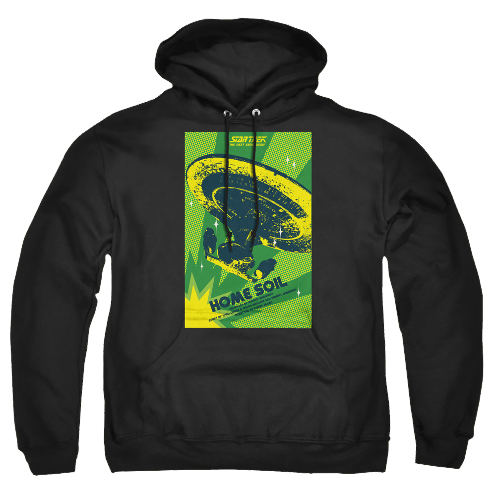 Star Trek The Next Generation Tng Season 1 Episode 18 - Pullover Hoodie Pullover Hoodie Star Trek   