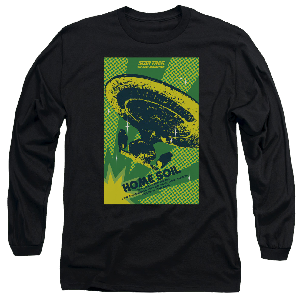 Star Trek The Next Generation Tng S1 Ep18 - Men's Long Sleeve T-Shirt Men's Long Sleeve T-Shirt Star Trek   