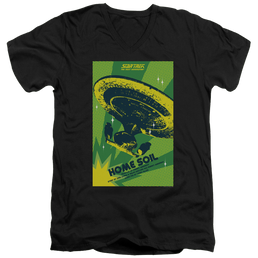 Star Trek The Next Generation Tng Season 1 Episode 18 - Men's V-Neck T-Shirt Men's V-Neck T-Shirt Star Trek   