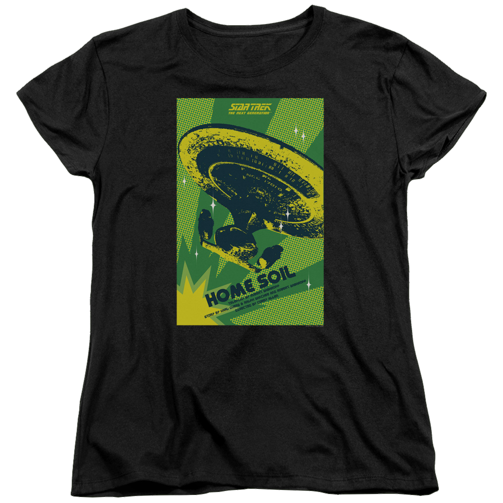 Star Trek The Next Generation Tng Season 1 Episode 18 - Women's T-Shirt Women's T-Shirt Star Trek   