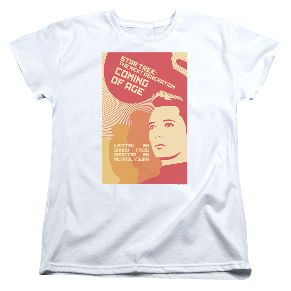 Star Trek The Next Generation Tng Season 1 Episode 19 - Women's T-Shirt Women's T-Shirt Star Trek   