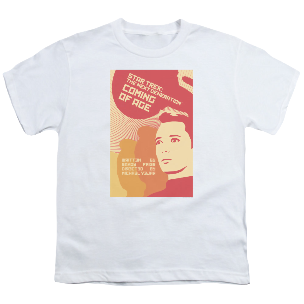 Star Trek The Next Generation Tng Season 1 Episode 19 - Youth T-Shirt Youth T-Shirt (Ages 8-12) Star Trek   