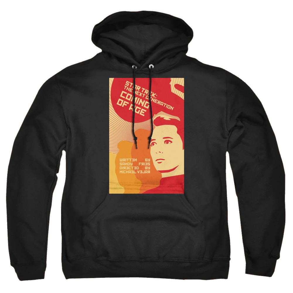 Star Trek The Next Generation Tng Season 1 Episode 19 - Pullover Hoodie Pullover Hoodie Star Trek   